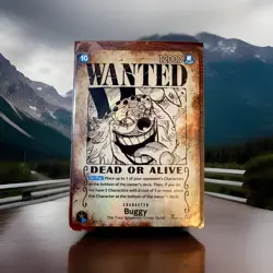Buggy (Wanted Poster) OP09-051 Emperors in the New World Foil - Image 1