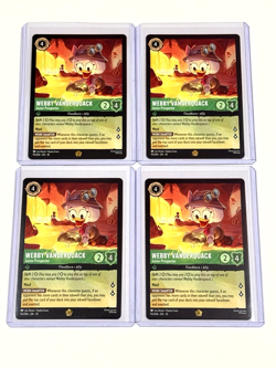 Disney Lorcana Whispers in the Well - Webby Vanderquack #93/204 Legendary (4) - Image 1