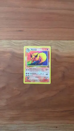 Flareon 19/64 Jungle Regular Pokemon TCG Rare Vintage Card Lightly Played - Image 2