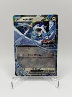 Pokemon TCG Lugia EX Double Rare Holo Card 082/131 Prismatic Evolutions Stamped - Image 1