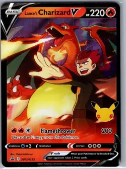 Lance's Charizard V SWSH133 SWSH: Sword & Shield Promo Cards - Pokemon Card - NM - Image 1