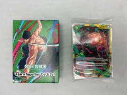 One Piece TCG Learn Together Roronoa Zoro OP12-020 Deck + Extra Cards Pack NEW - Image 1