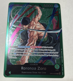 Roronoa Zoro - OP12-020 (Zoro Deck) (Leader) (NM) (Learn Together Deck Set) - Image 1