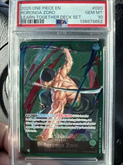 2025 One Piece En Roronoa Zoro Learn Together Deck Set - Image 1