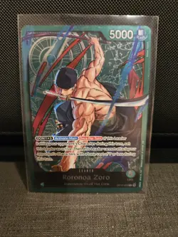 Roronoa Zoro - OP12-020 (Zoro Deck) OP12-020 Learn Together Deck Set Foil LP - Image 1