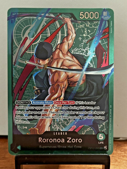 One Piece - Roronoa Zoro - OP12-020 Learn Together Deck Set Leader - Image 1