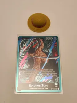 Roronoa Zoro - OP12-020 - Learn Together Deck Set - Alt Art - Leader - English - Image 1