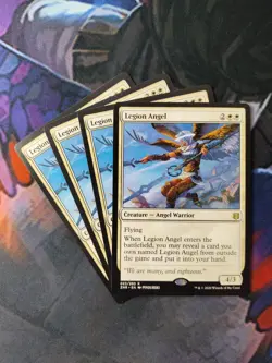 Legion Angel x 4 | Zendikar Rising | % Off 2+* | NM | MTG - Image 1