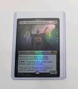 Vito, Thorn of the Dusk Rose | NM | FOIL | Extended Art | Core Set | M21 #362 - Image 1
