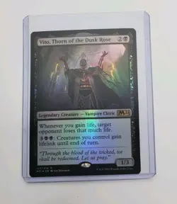 Vito, Thorn of the Dusk Rose | NM | FOIL | Extended Art | Core Set | M21 #362 - Image 2