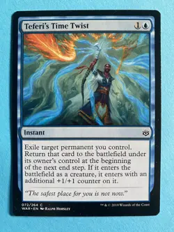 MTG - WAR - Teferi's Time Twist - War of the Spark - Image 1