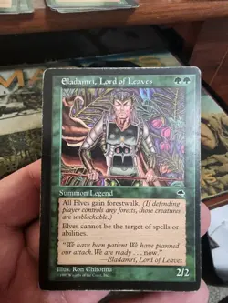 Tempest MTG 1 Eladamri, Lord of Leaves Magic Rare - Image 1