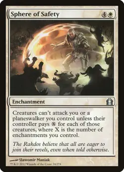 MTG - Sphere of Safety - Return to Ravnica - Magic the Gathering - Image 1
