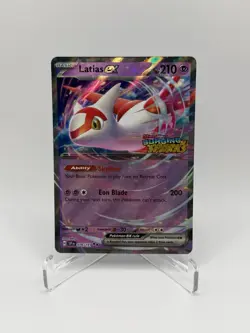 Pokemon TCG Latias EX 076/191 SV Surging Sparks Stamped Rare NM/M Condition - Image 1