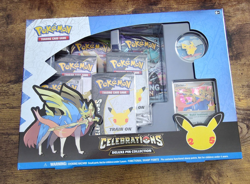 Pokemon TCG Celebrations Zacian LV.X Deluxe Pin Collection Box New SEALED! - Image 1