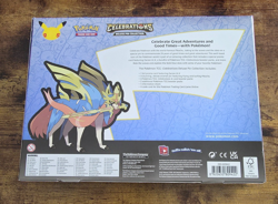 Pokemon TCG Celebrations Zacian LV.X Deluxe Pin Collection Box New SEALED! - Image 2