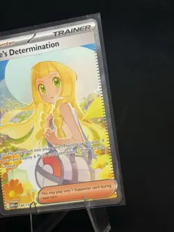 2025 Pokemon Mega Evo Lillie's Determination Special Illustration Rare #184/132 - Image 2