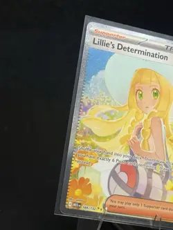 2025 Pokemon Mega Evo Lillie's Determination Special Illustration Rare #184/132 - Image 3
