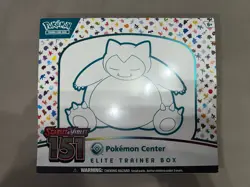 Pokemon TCG Scarlet & Violet 151 Pokemon Center Elite Trainer Box ETB 820650854668 - Image 1