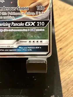 Pokemon Snorlax-GX TCG Holo Card SM05 Black Star Promos Near Mint - Image 5