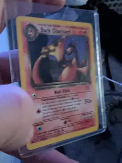 Pokemon Dark Charizard 21/82 Non-Holo Card Team Rockets Series - Image 2