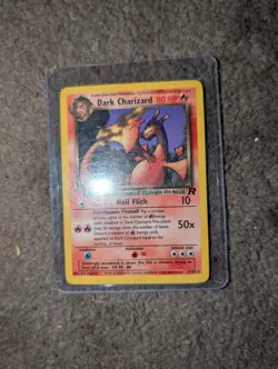 Pokemon Dark Charizard 21/82 Non-Holo Card Team Rockets Series - Image 4