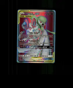 Fan-Art READ DESCRIPTION BELOW HOLO Gardevoir Card Sylveon Pokemon Card p3 - Image 1