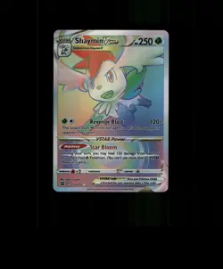 FAN-ART READ DESCRIPTION BELOW HOLO Shaymin Card Shaymin Pokemon Card p3 - Image 1