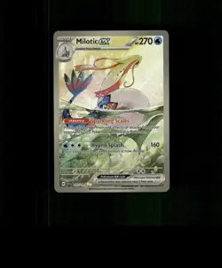 FAN-ART READ DESCRIPTION BELOW HOLO Milotic Card Milotic Pokemon Card p1 - Image 1