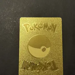 Pokemon Charizard V Gold Foil Fan Art Pokemon Card LV. 95 HP 586 - Image 2
