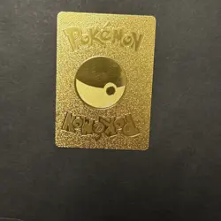 Pokemon Charizard V Gold Foil Fan Art Pokemon Card LV. 95 HP 586 - Image 3