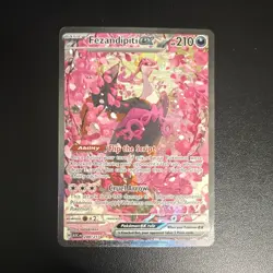 Pokemon Fezandipiti ex 288/217 Full Art Special Illustration Rare Holo Card ASCN - Image 1