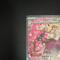 Pokemon Fezandipiti ex 288/217 Full Art Special Illustration Rare Holo Card ASCN - Image 3