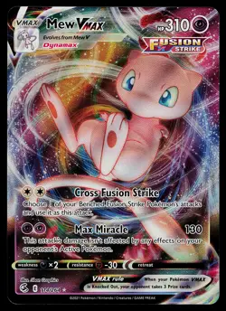 Pokemon Card - Mew VMAX Fusion Strike 114/264 Ultra Rare - Image 1