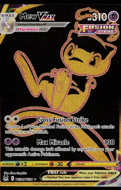 Pokemon Card - Mew VMAX Lost Origin TG30/TG30 Secret Rare - Image 1