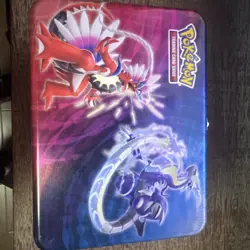2023 Pokemon Trading Card Game Metal Lunch Box with 900 cards included!! - Image 1