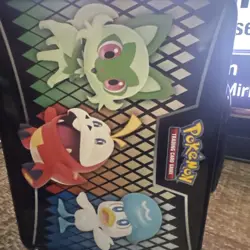 2023 Pokemon Trading Card Game Metal Lunch Box with 900 cards included!! - Image 2