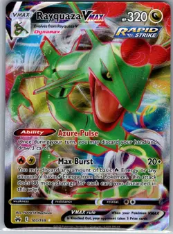 Rayquaza VMAX 101/159 Crown Zenith - Pokemon Card - NM - Image 1