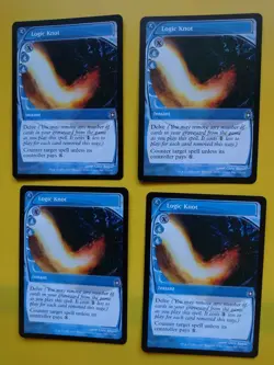 MTG Card. Logic Knot playset. Future Sight 4 cards Instant - Image 1