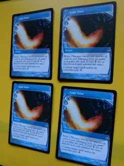 MTG Card. Logic Knot playset. Future Sight 4 cards Instant - Image 2