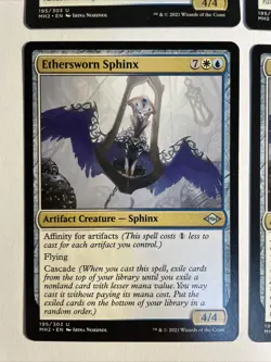 4x Mtg Modern Horizons 2 Ethersworn Sphinx NM/M Magic The Gathering - Image 2