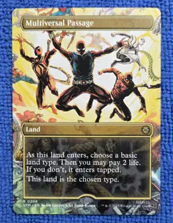 MTG 1x Marvel's Spider-Man Multiverse Passage #206 Rare Regular - Image 1