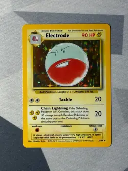 Pokemon Cards Electrode 2/64 Jungle Holo Rare - Image 1