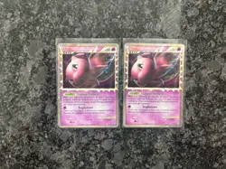 2x Lot Pokemon HeartGold & SoulSilver Triumphant Mew Prime ITALIAN #97/102 - Image 1