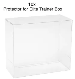 10x Pokemon Elite Trainer Booster Box ETB Plastic Protector Case Pack - Image 1