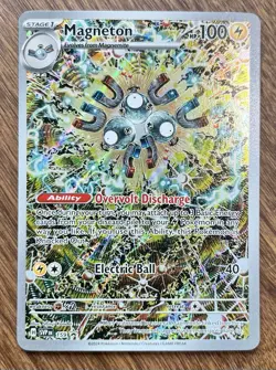 Magneton #159 ETB PROMO SV SVP EN English rare holo full art Pokemon TCG mint NM - Image 3