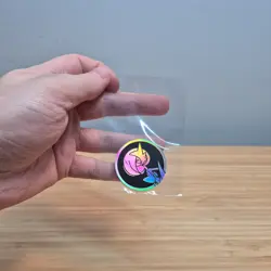 Pokemon TCG Gardevoir Shiny Silver Holo MEGA EVOLUTION Mini Coin - Image 4
