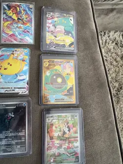 Lot of 21 Pokemon TCG - 15 Illustrated Rares + Ex / Full arts / Trainer Art - Image 2