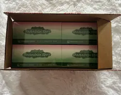 Pokemon Center Scarlet & Violet Paradox Rift ETB Iron Valiant CASE - Image 1