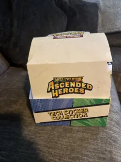 Pokemon Ascended Heroes Tech Sticker Collection- Box Of 10 - Image 1